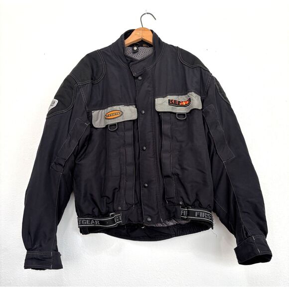Firstgear Mens Kilimanjaro Riding Jacket Large Motorcycle Biker Rockabilly - Picture 1 of 16